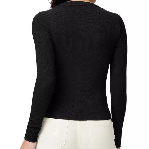 PAIGE Sycamore Cardigan – Black, Size S – NWT - Picture 3 of 5